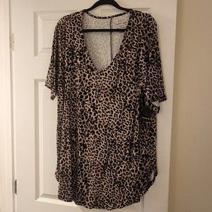 NWT Torrid Size 3 Leopard Tee